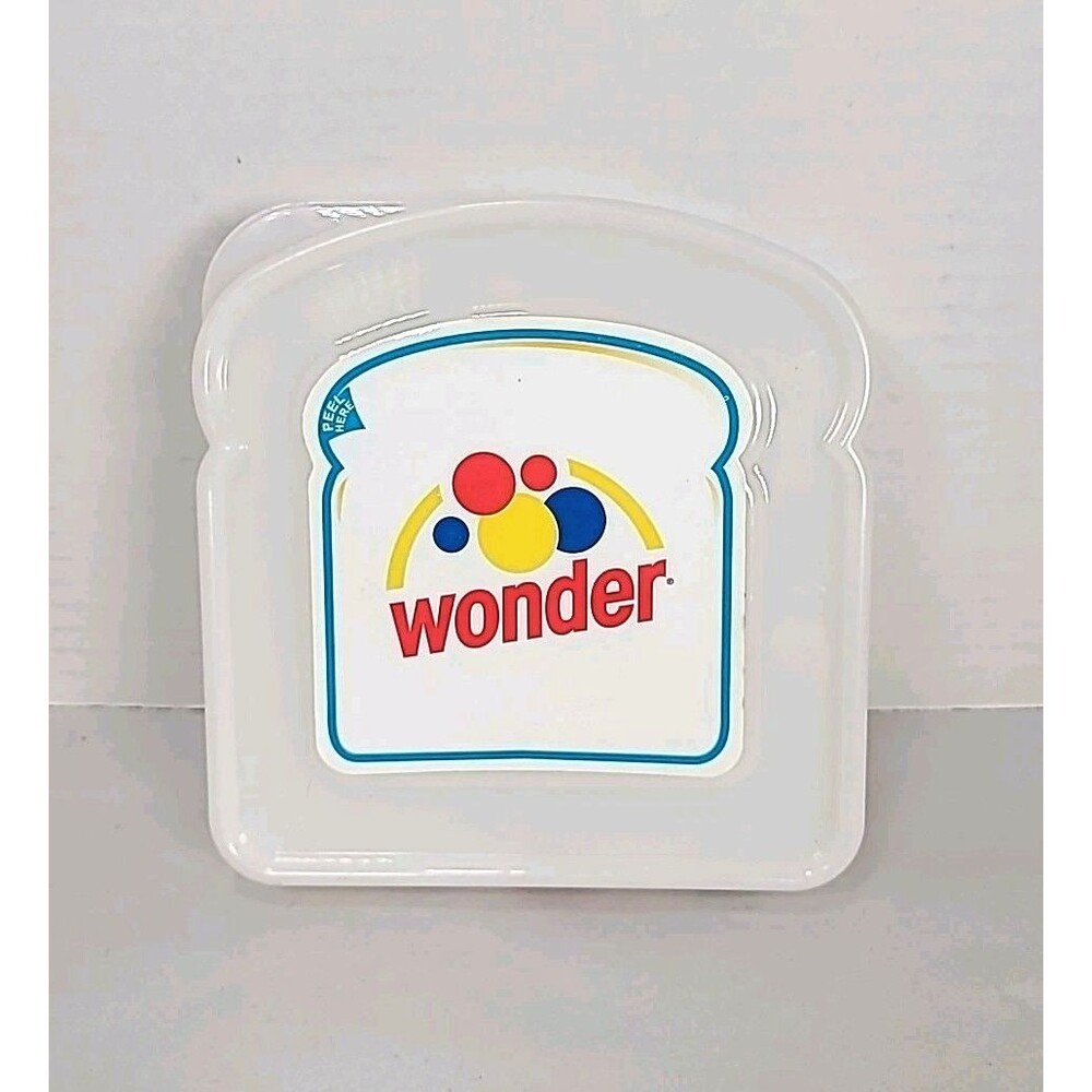 Wonder Bread 2006 Sandwich Container - Vintage Food Advertisement
